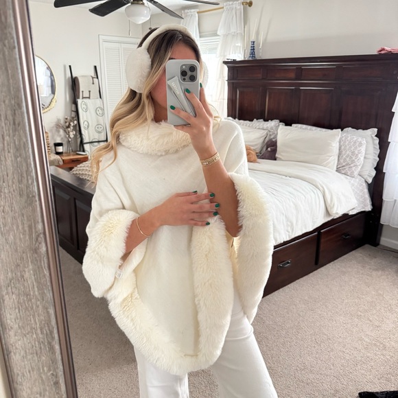 White Fur Sweater Top - Picture 2 of 14